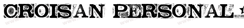 CROISAN Personal字体转换